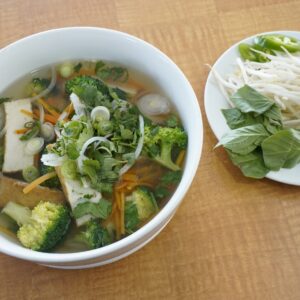 Veggie pho